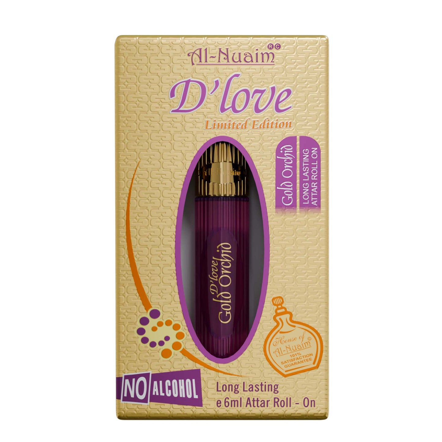 D Love Gold Orchid