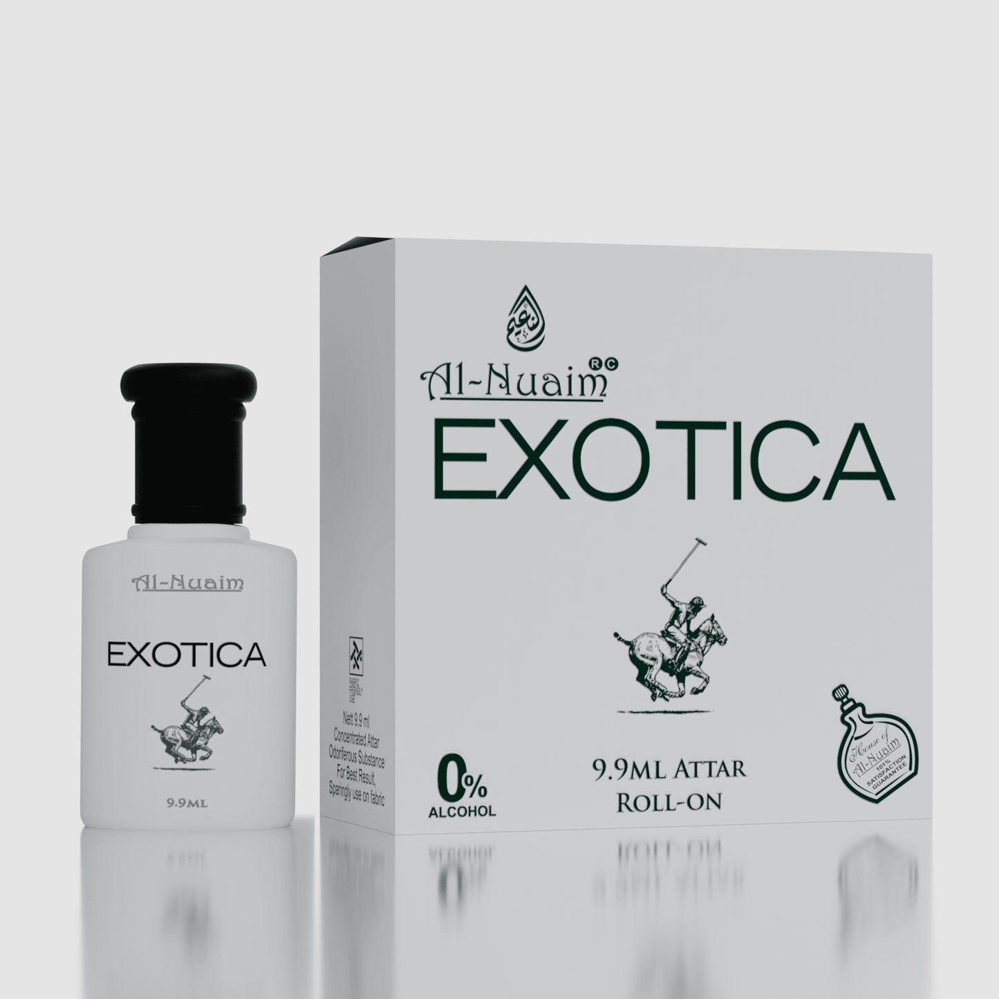 Exotica 9.9ml, Long-Lasting Exclusive Perfume Oil, Al-Nuaim