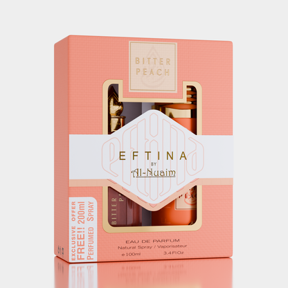 Eftina Bitter Peach Eau De Parfum + Perfumed Spray